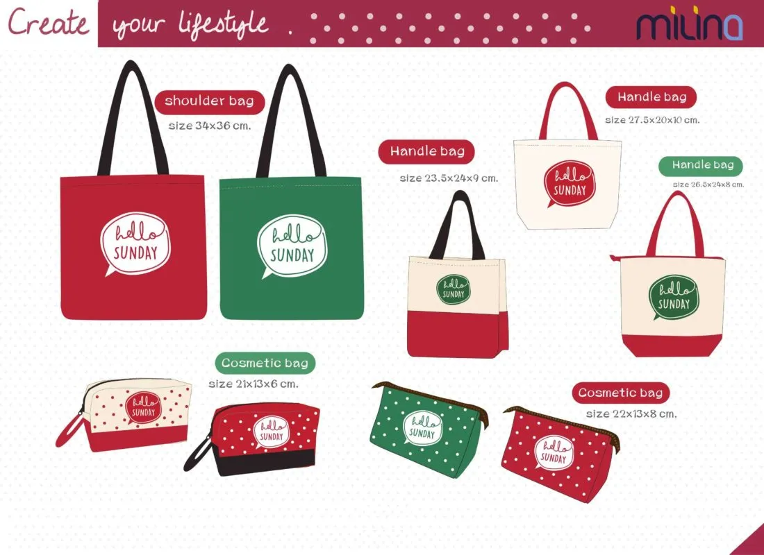 คอลเลคชั่นกระเป๋า Hello Sunday