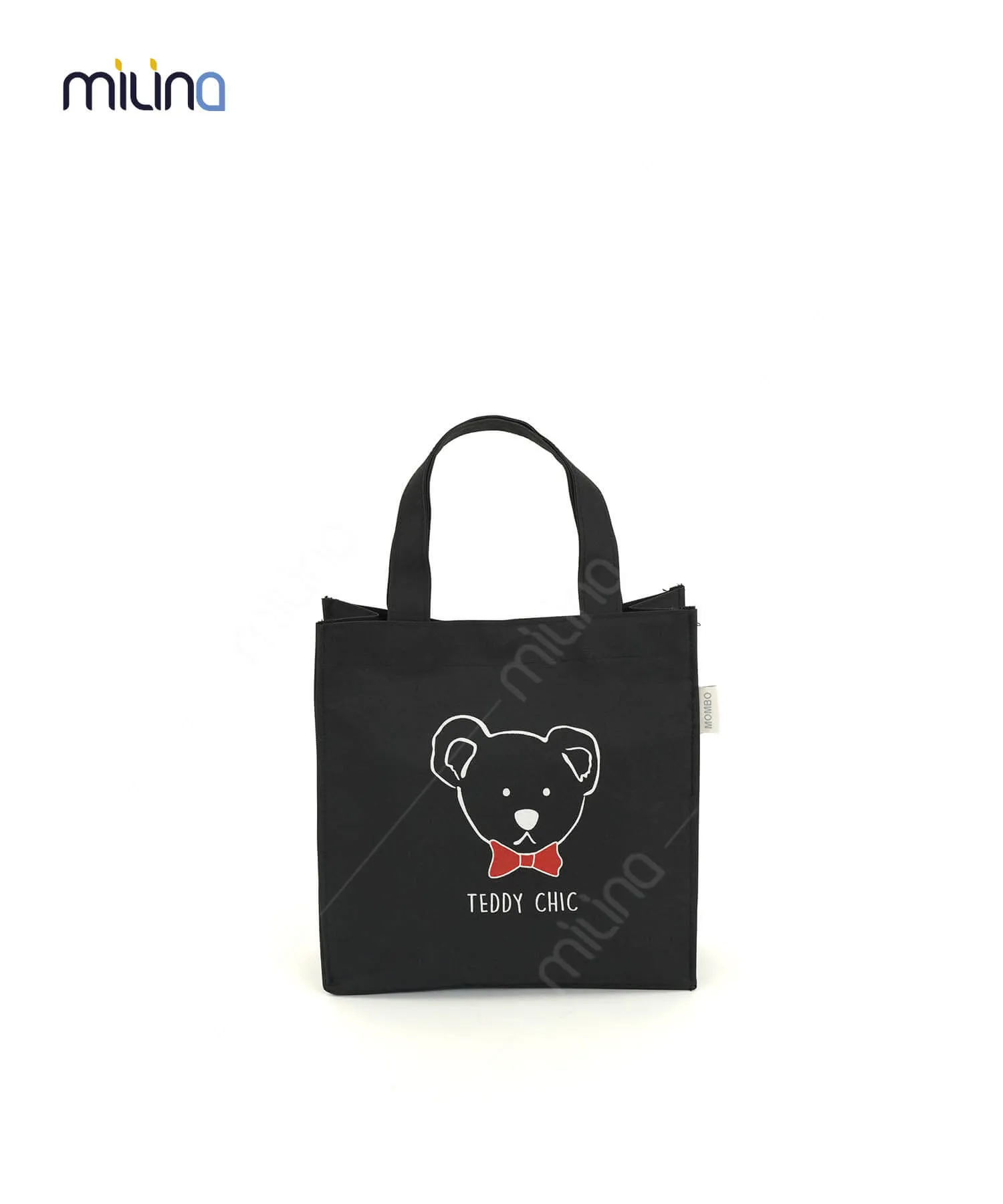 รับผลิตกระเป๋าผ้า กระเป๋าช้อปปิ้ง กระเป๋าถือ 300D ผลิตให้ห้างสรรพสินค้าโรบินสัน - SB2002 รับผลิตกระเป๋าช้อปปิ้ง กระเป๋าถือ ตามแบบ manufacturer small shopping bag