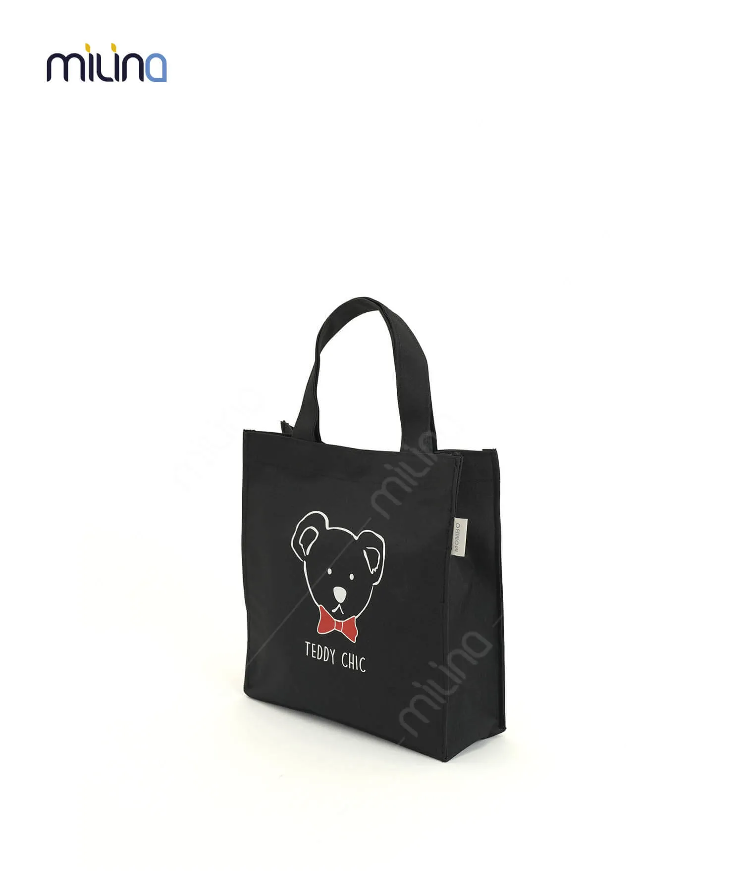 รับผลิตกระเป๋าผ้า กระเป๋าช้อปปิ้ง กระเป๋าถือ 300D ผลิตให้ห้างสรรพสินค้าโรบินสัน - SB2002 รับผลิตกระเป๋าช้อปปิ้ง กระเป๋าถือ ตามแบบ manufacturer small shopping bag