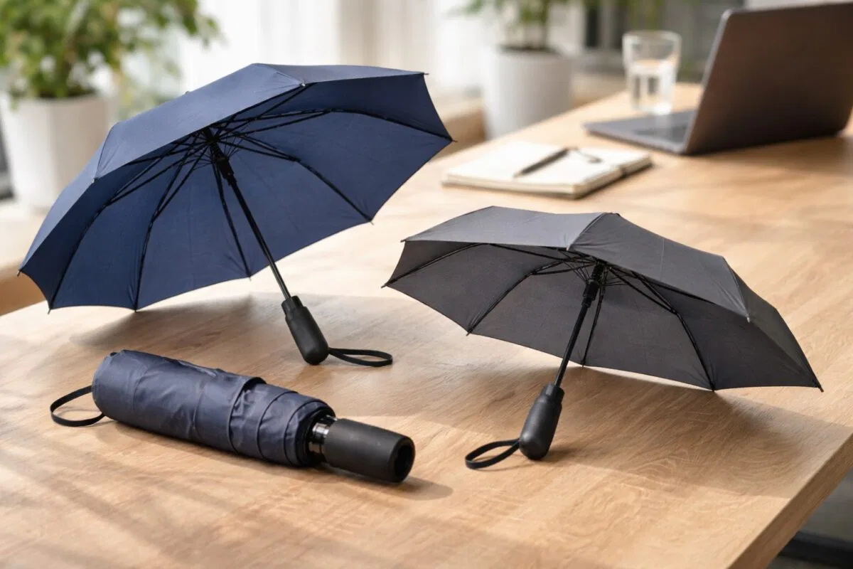 รับผลิตร่ม ร่มพับสกรีนโลโก้