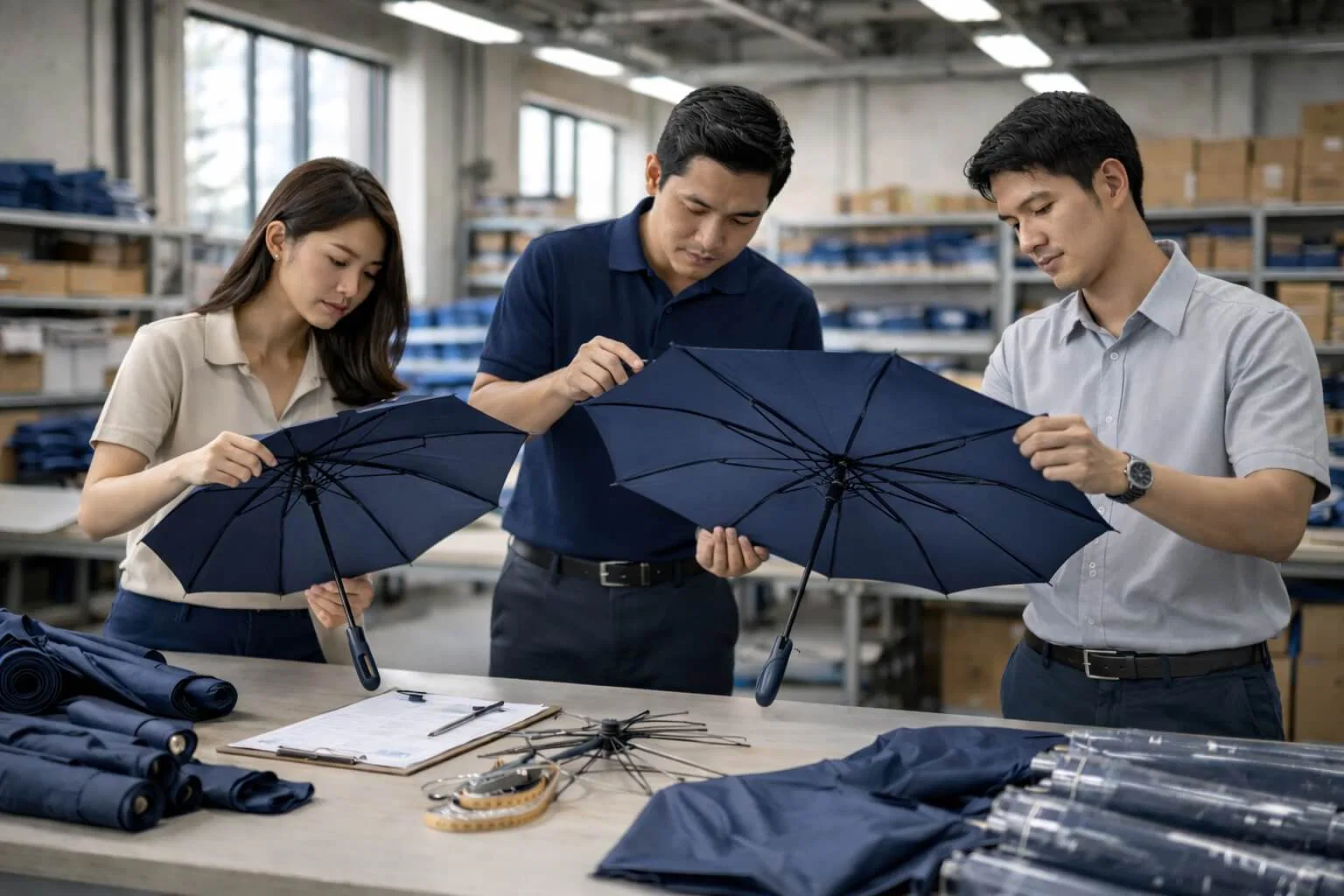 รับผลิตร่ม ตรวจคุณภาพงานก่อนส่งมอบ
