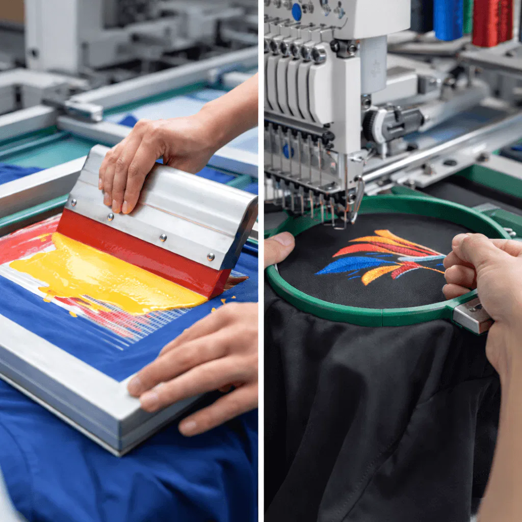 งานสกรีนเสื้อคุณภาพจากโรงงานมิลิน่า