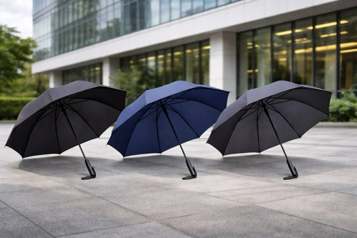 รับผลิตร่ม ร่มตอนเดียวภาพลักษณ์พรีเมียม