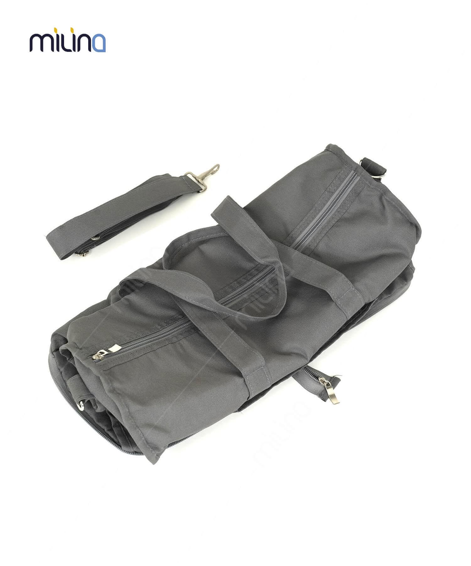 รับผลิตกระเป๋าผ้า กระเป๋าใส่ของเดินทางพับได้ ผ้า 300D PU พร้อมหูหิ้วและสายสะพาย - TB2004 รับผลิตกระเป๋าใส่ของเดินทางพับได้ กระเป๋าเสื้อผ้า ตามแบบ